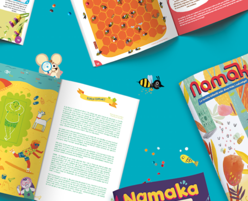 La revista Namaka als mijans de comunicació